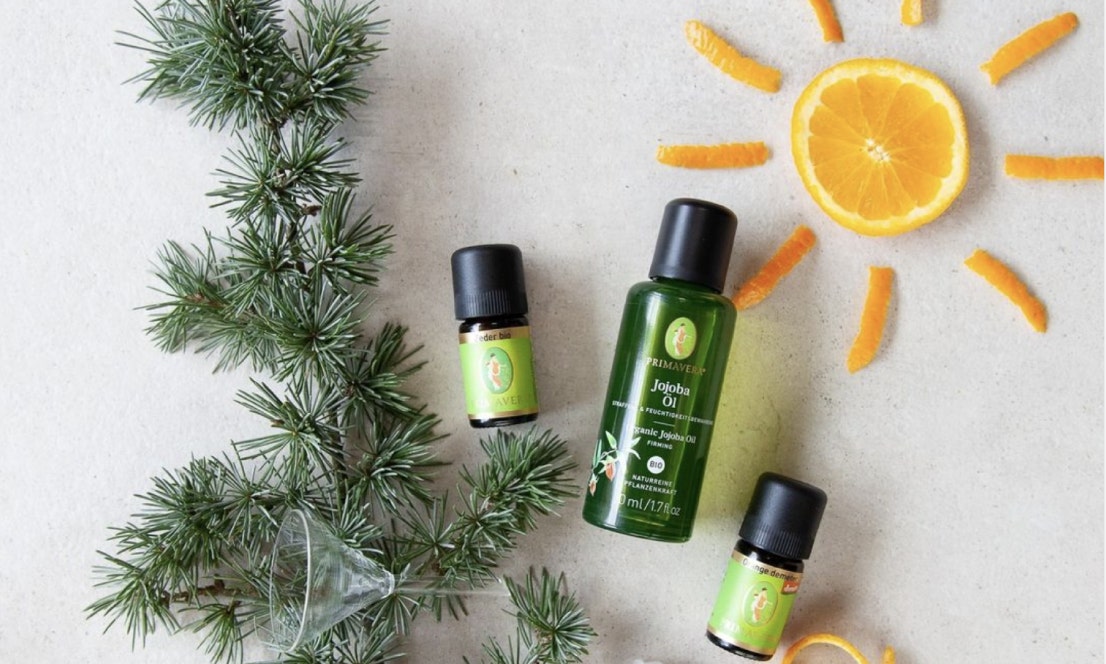 PRIMAVERA essential oils and body oil