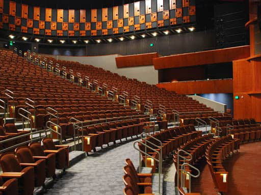 empty theatre chairs